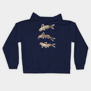 Leopard catfish Kids Hoodie